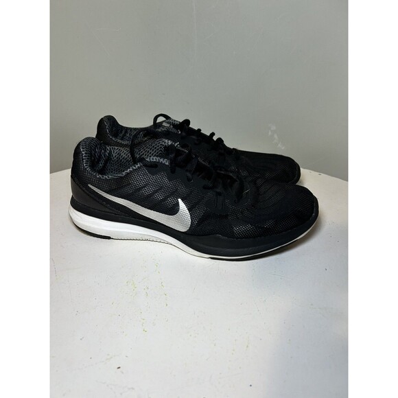 Nike In Season Trainer 7 Black White Running Shoes Womens Size 9.5 Men 8 - Picture 1 of 7